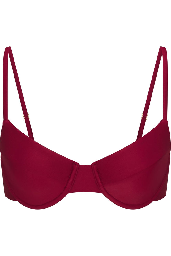 Bordeaux Red Deia Top - Sanori