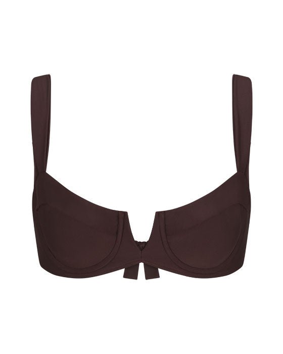 Brown Bodrum Bikini Top - Sanori Swim