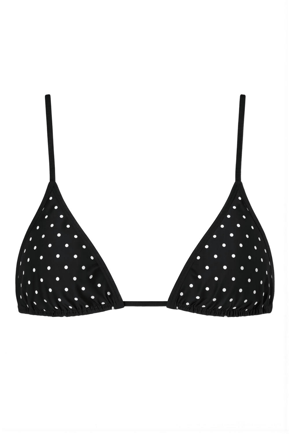 Black Polkadot Ischia Top - Sanori