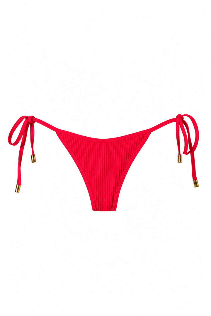 Cherry Red Ischia Bottoms - Sanori