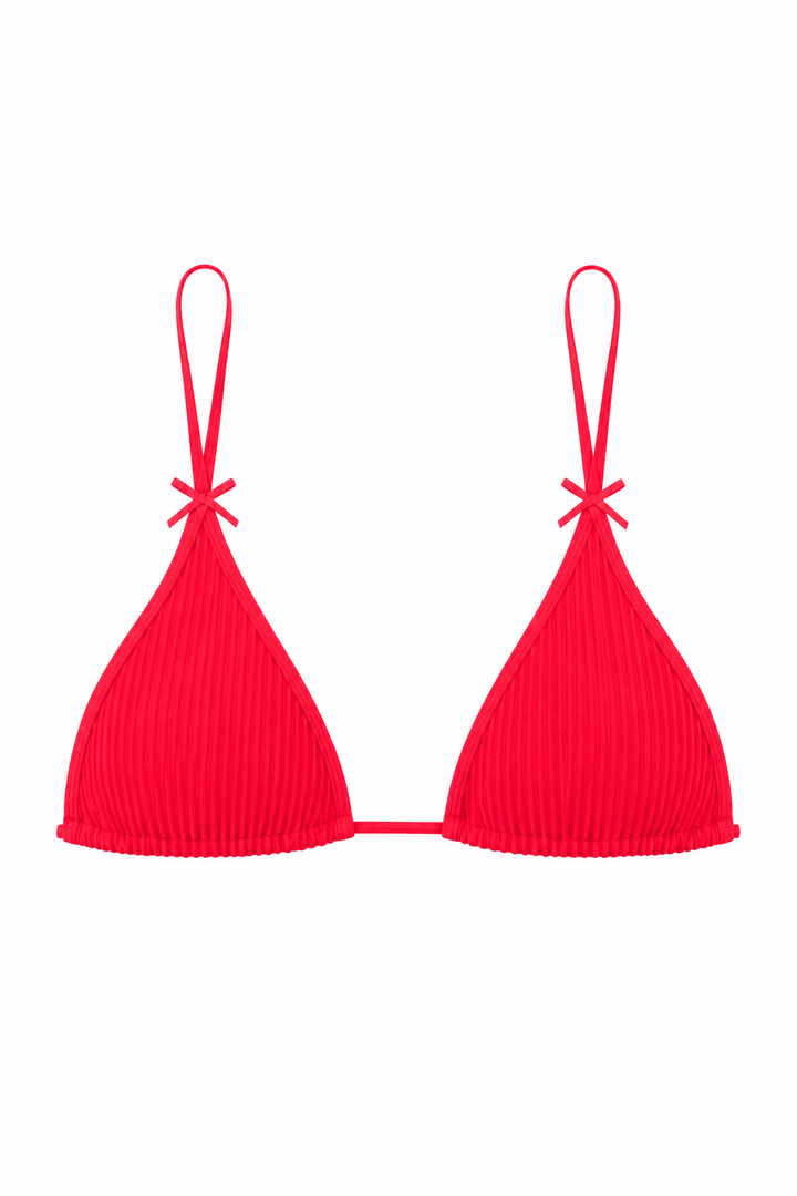 Cherry Red Ischia Top - Sanori