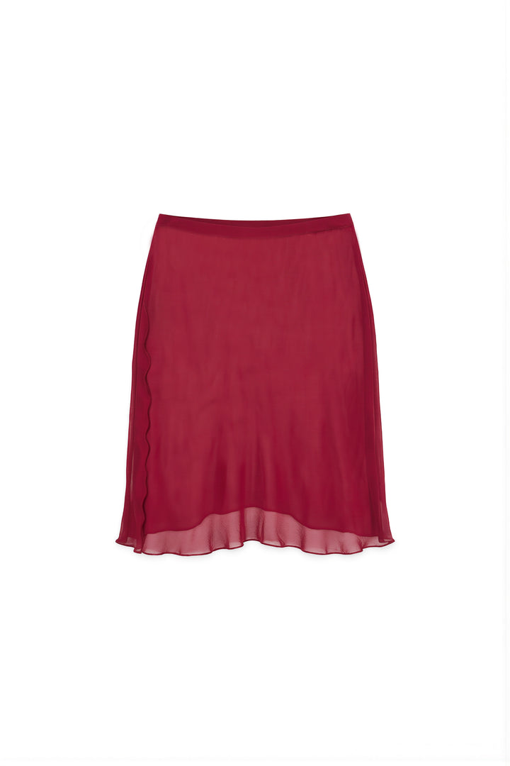 Red Paloma skirt