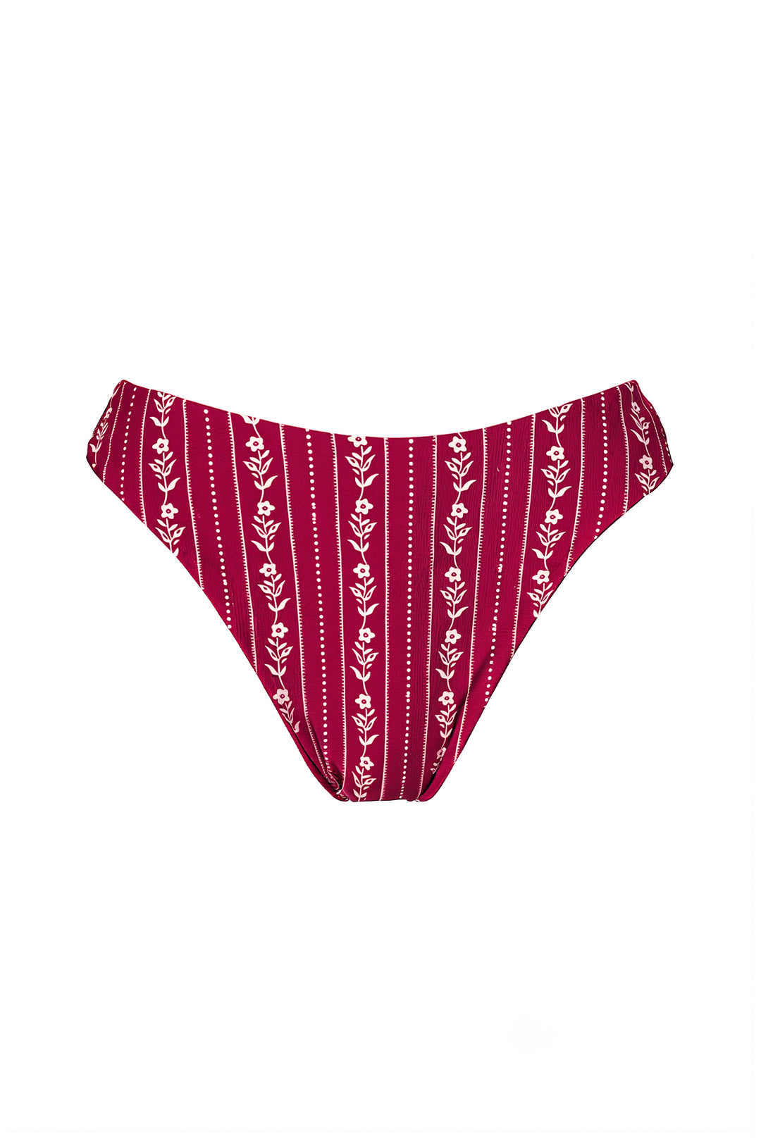 Red Floral Atrani Bottoms