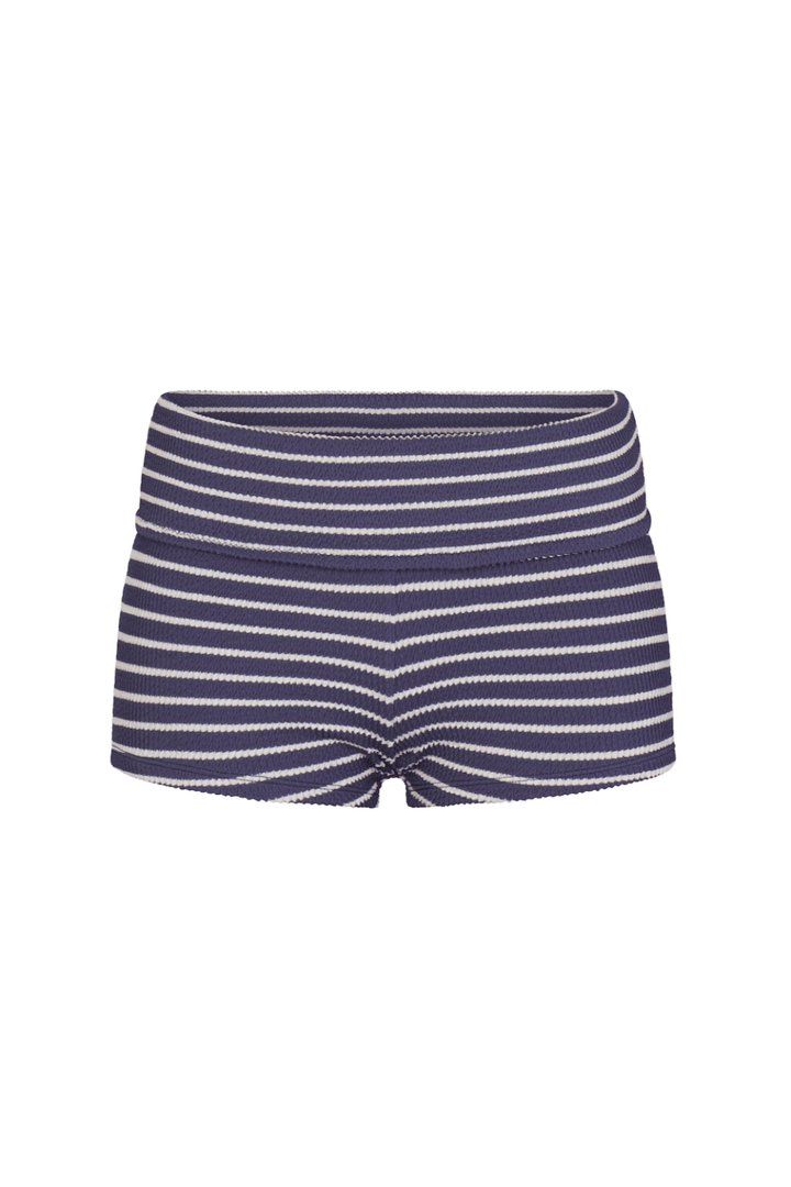 Navy White Noli Shorts - Sanori