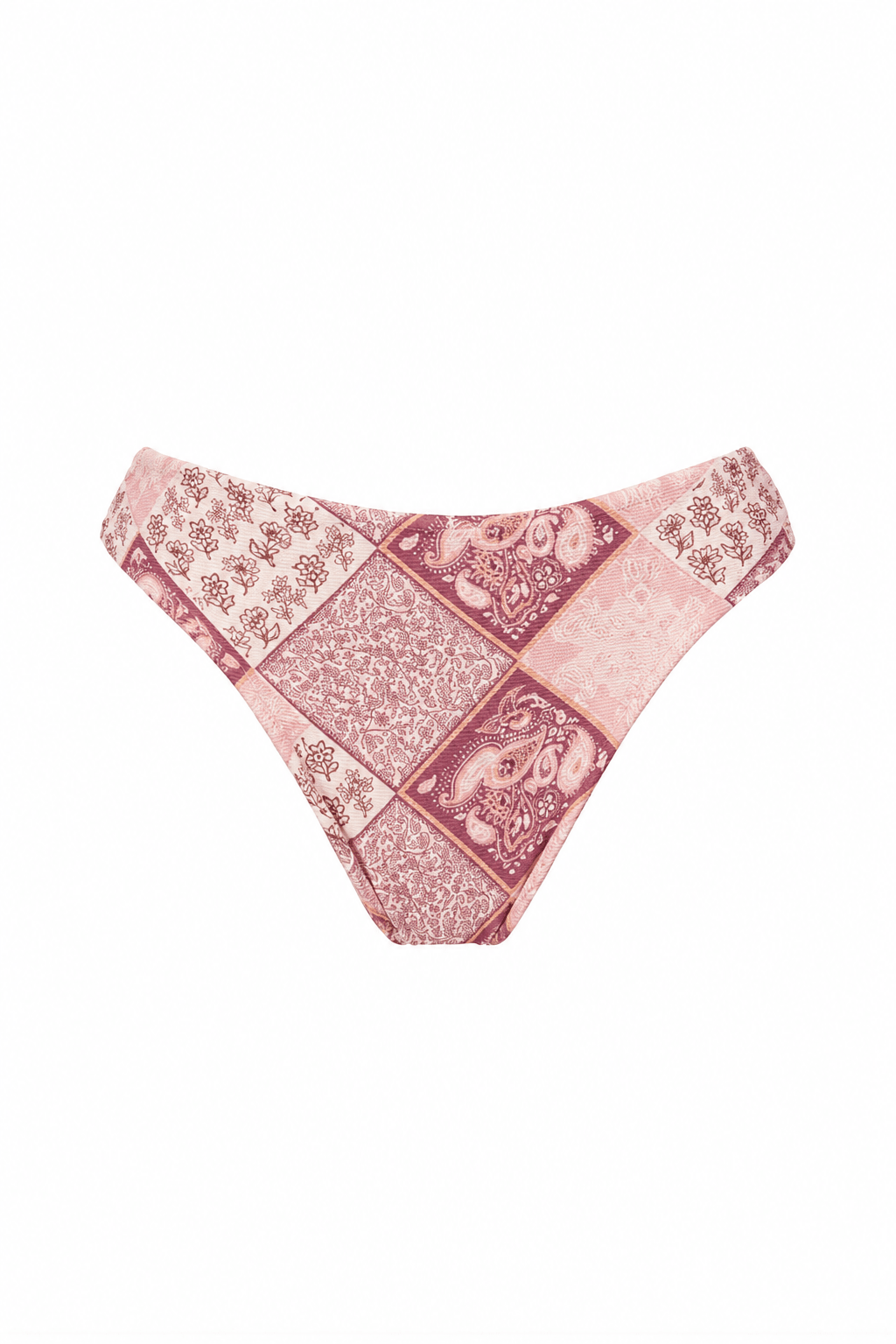 Pink Paisley Atrani Bottoms - Sanori