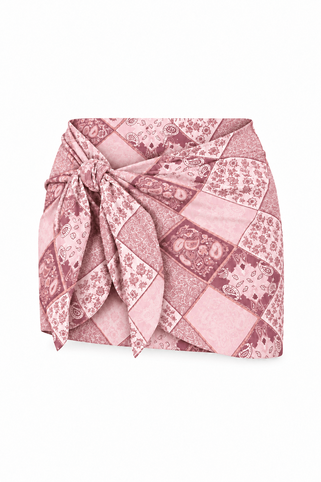 Pink Paisley Sorrento Sarong - Sanori