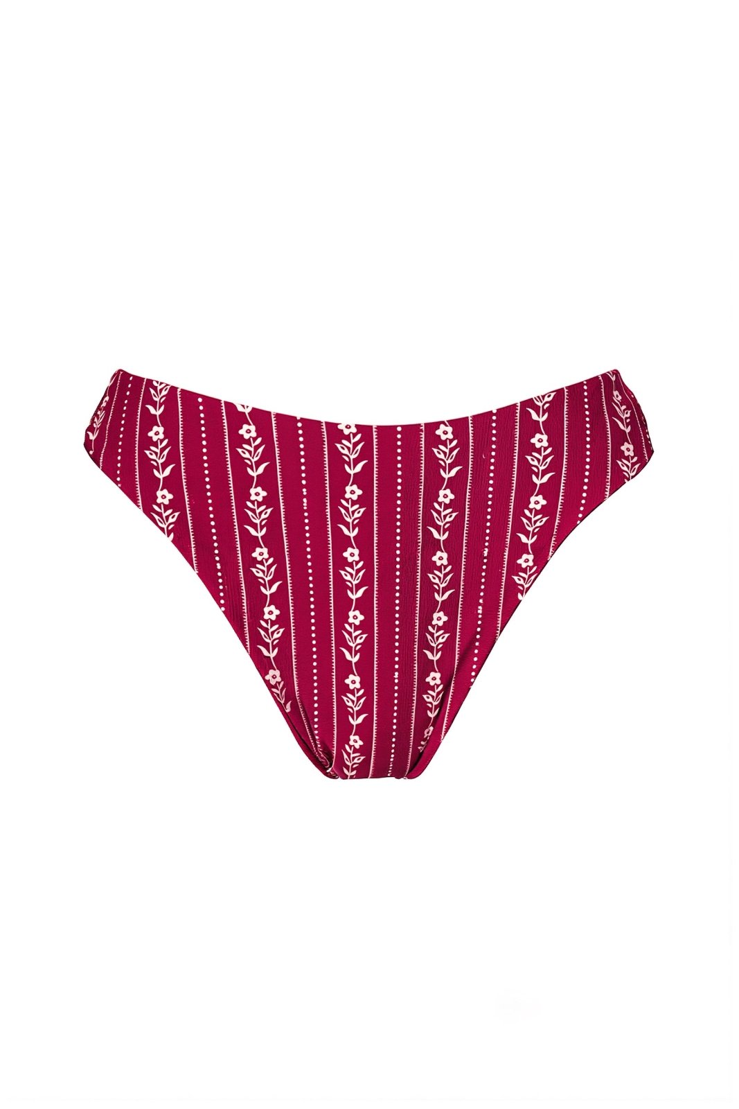 Red Floral Atrani Bottoms - Sanori
