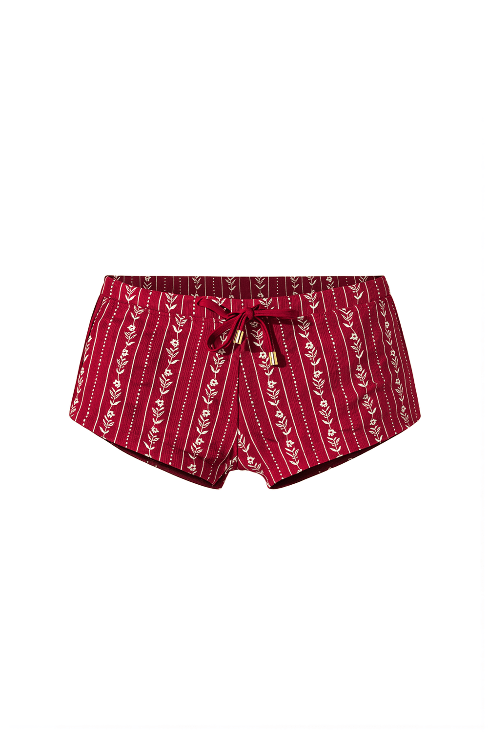 Red Floral Coco Shorts - Sanori