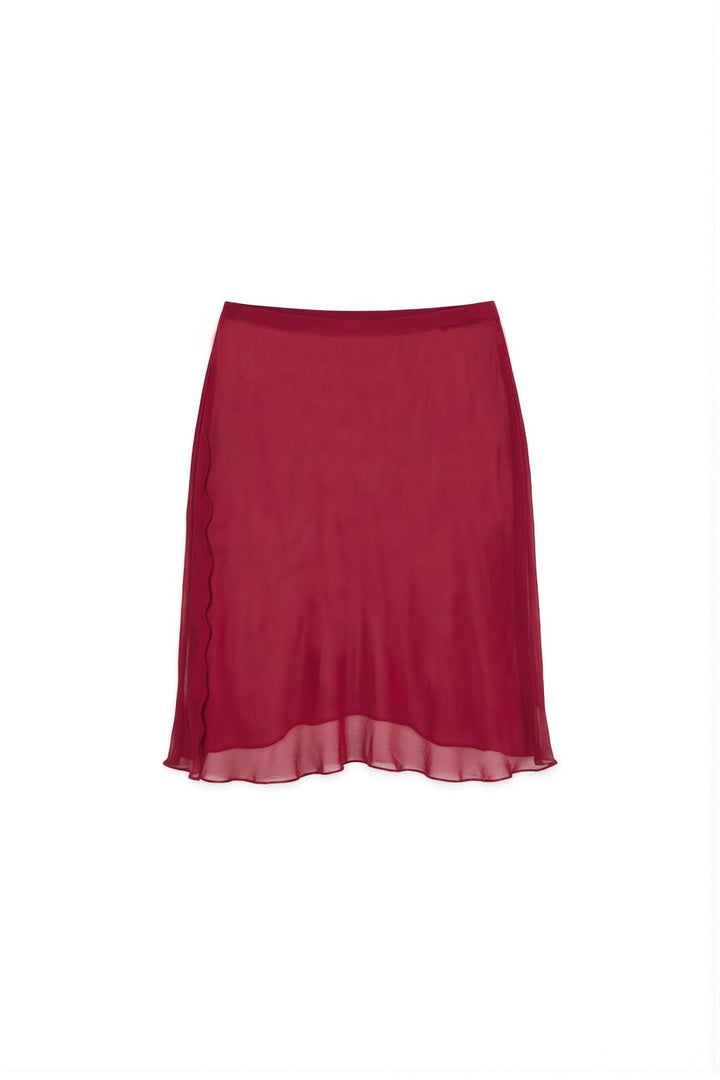 Red Paloma skirt - Sanori