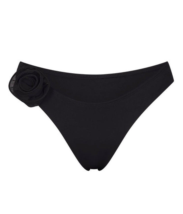Black Marau Bikini Bottoms - Sanori Swim