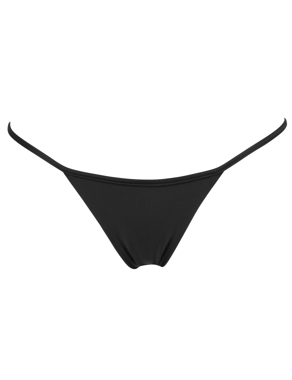 Black Zakynthos Bikini Bottom - Sanori Swim